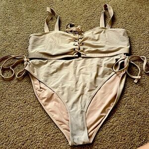 Forever 21 plus size bikini set 2XL